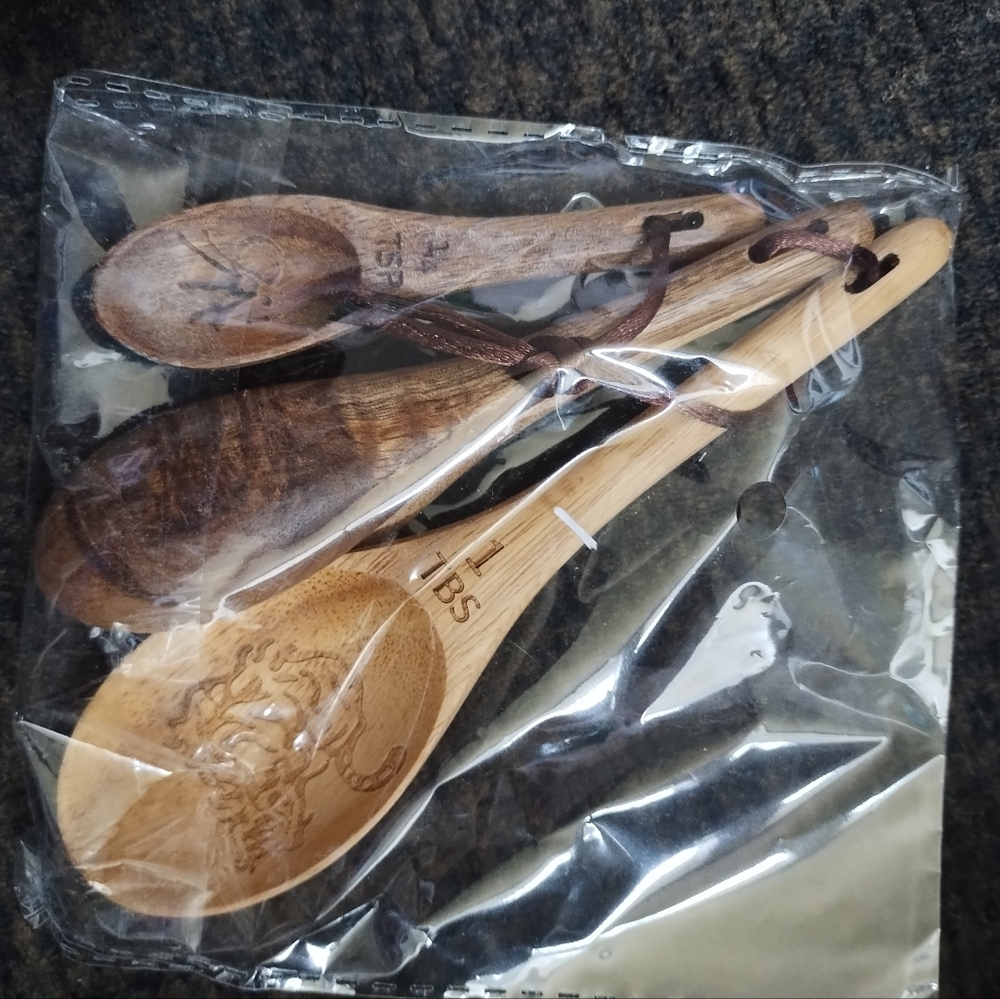 Wooden Measuring Spoon Set